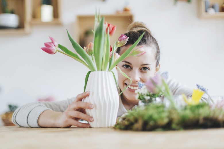 Love & Tralala - Table de printemps 2016 - portrait de la blogueuse Elodie Love & Tralala