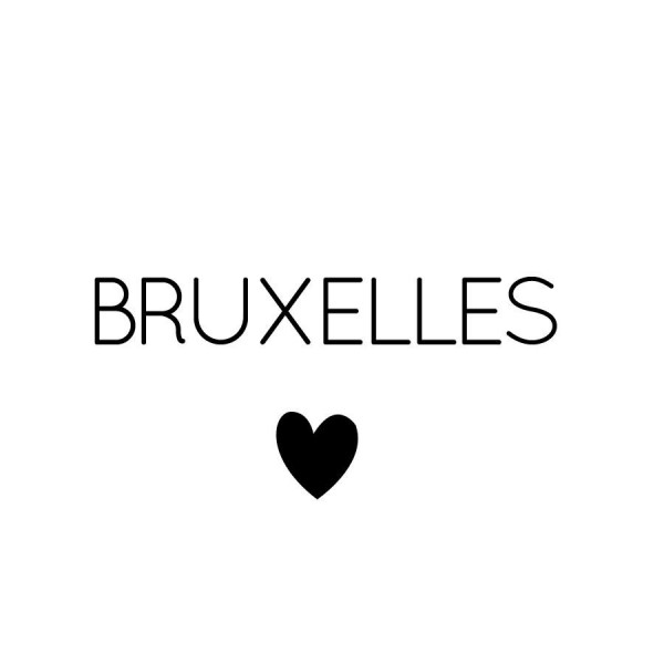 photo lovetralala bruxelles coeur attentats 2016
