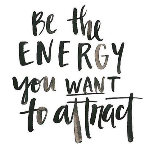 lovetralala_citation joyeuse_be the energy you want to attract